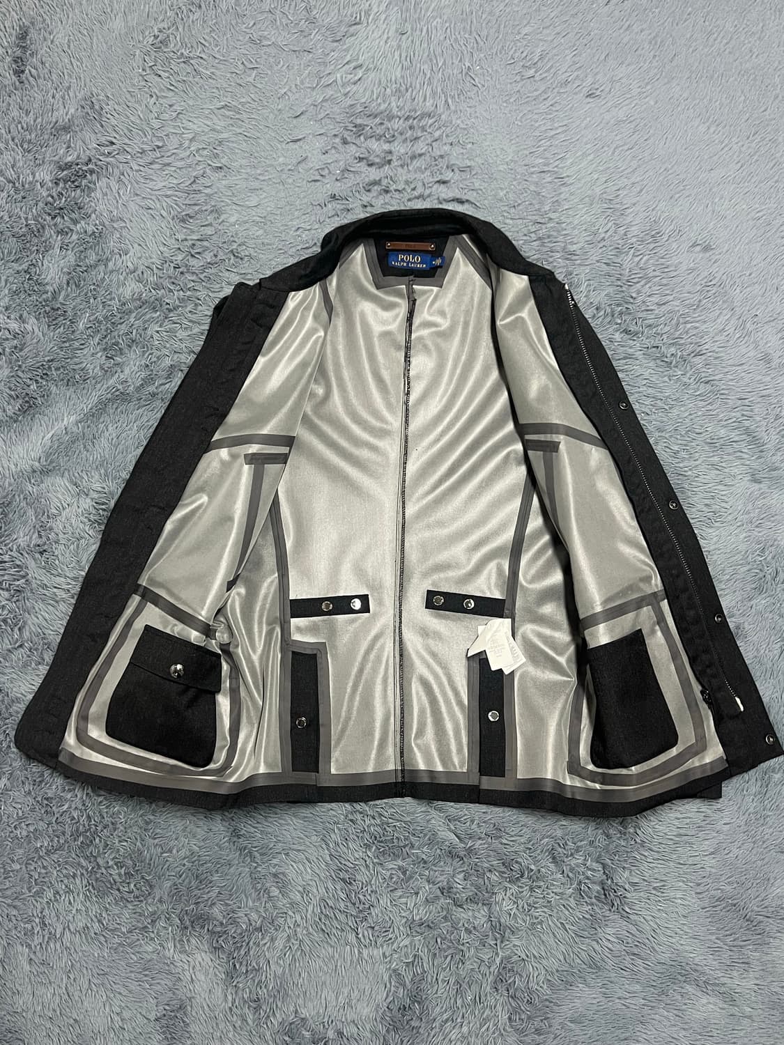 (정품)폴로랄프로렌 챠콜 파카 자켓 M 상품이미지4