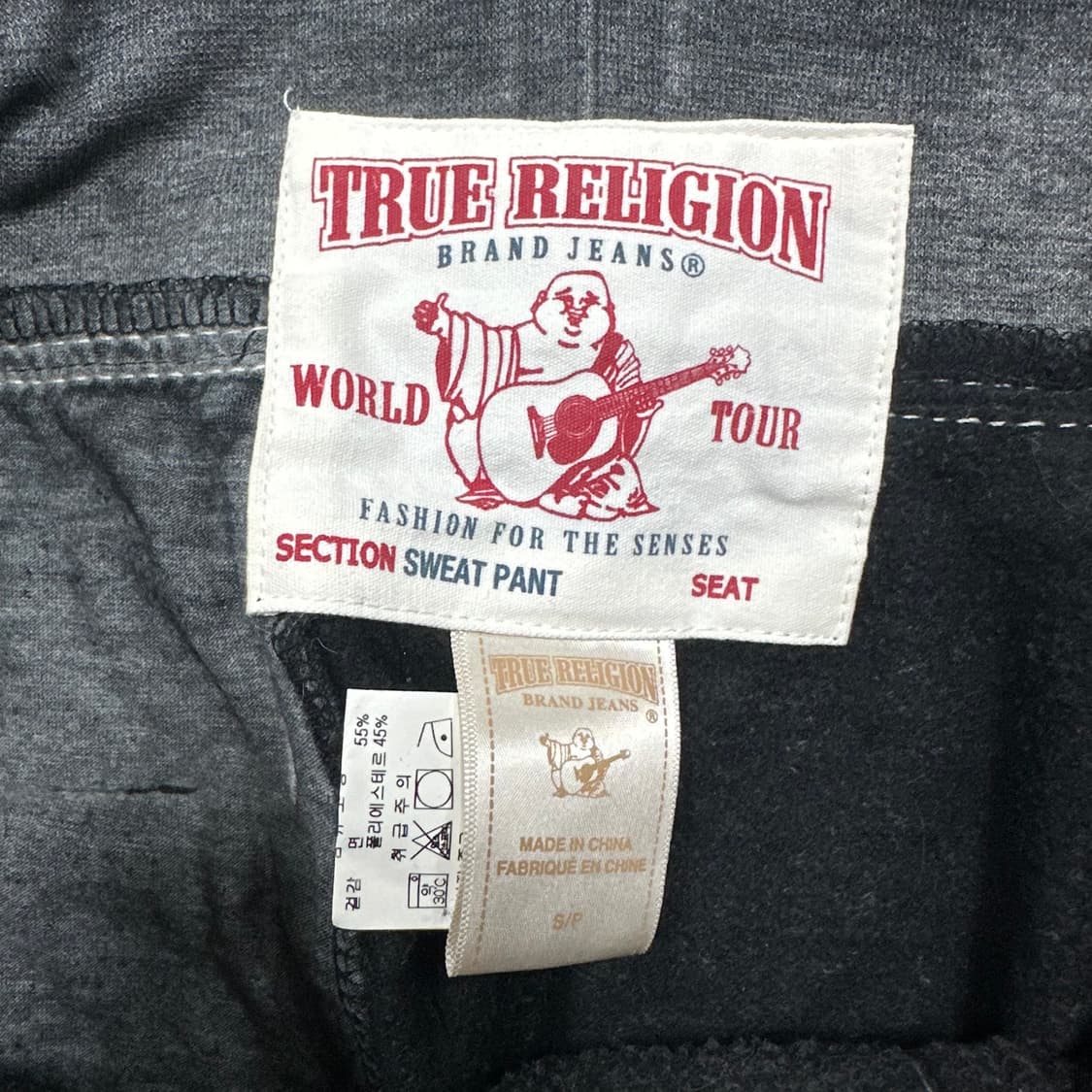 ✨ (바배) 트루 릴리전 피그먼트 스웻 팬츠  상품이미지4