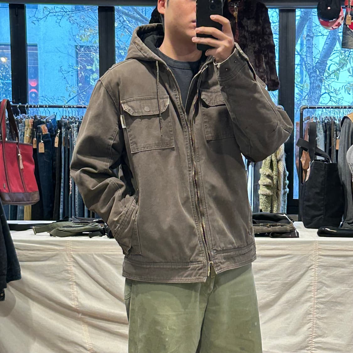 L) WOLVERINE 울버린 USA 워크웨어 덕 액티브 자켓 상품이미지10