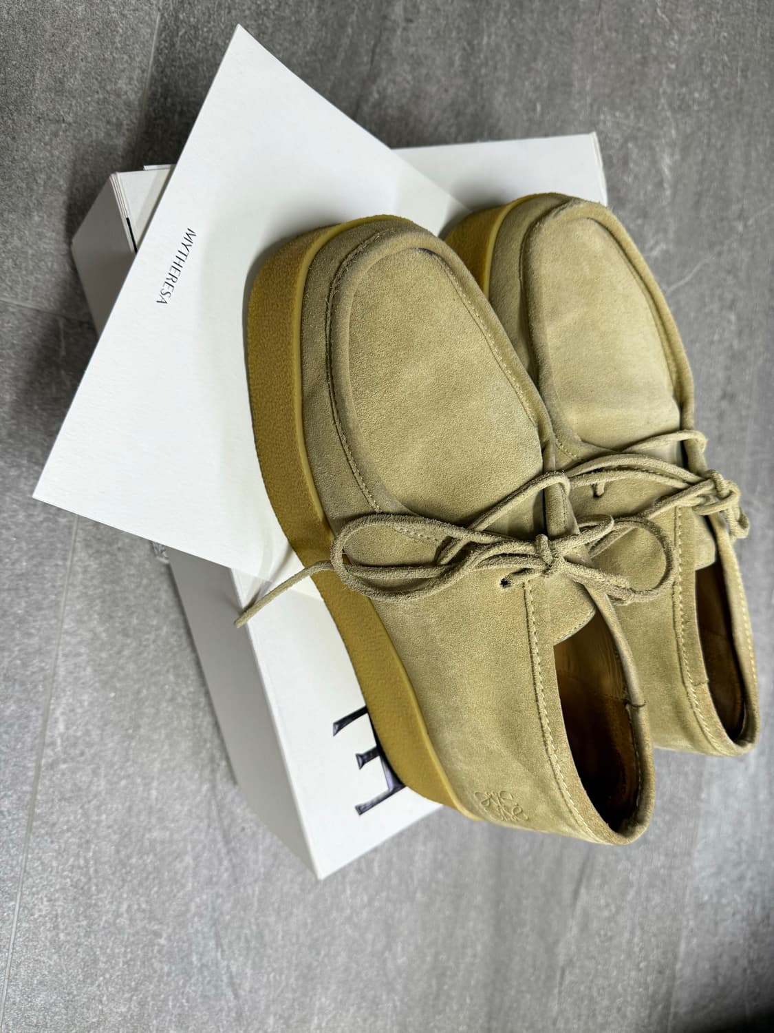 로에베 웨지 레이스업 41 상품이미지5