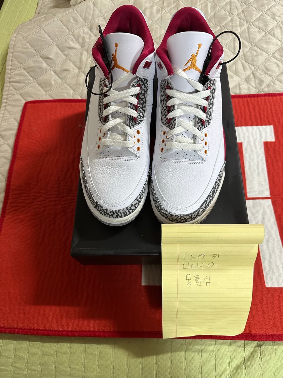 조던 3 레드시멘트 300 사이즈 상품이미지5