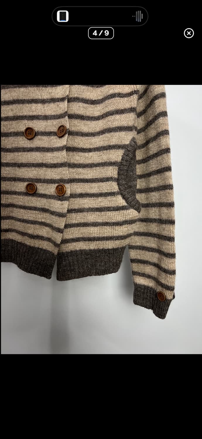 SM2 스트라이프 울 니트 가디건 상품이미지4