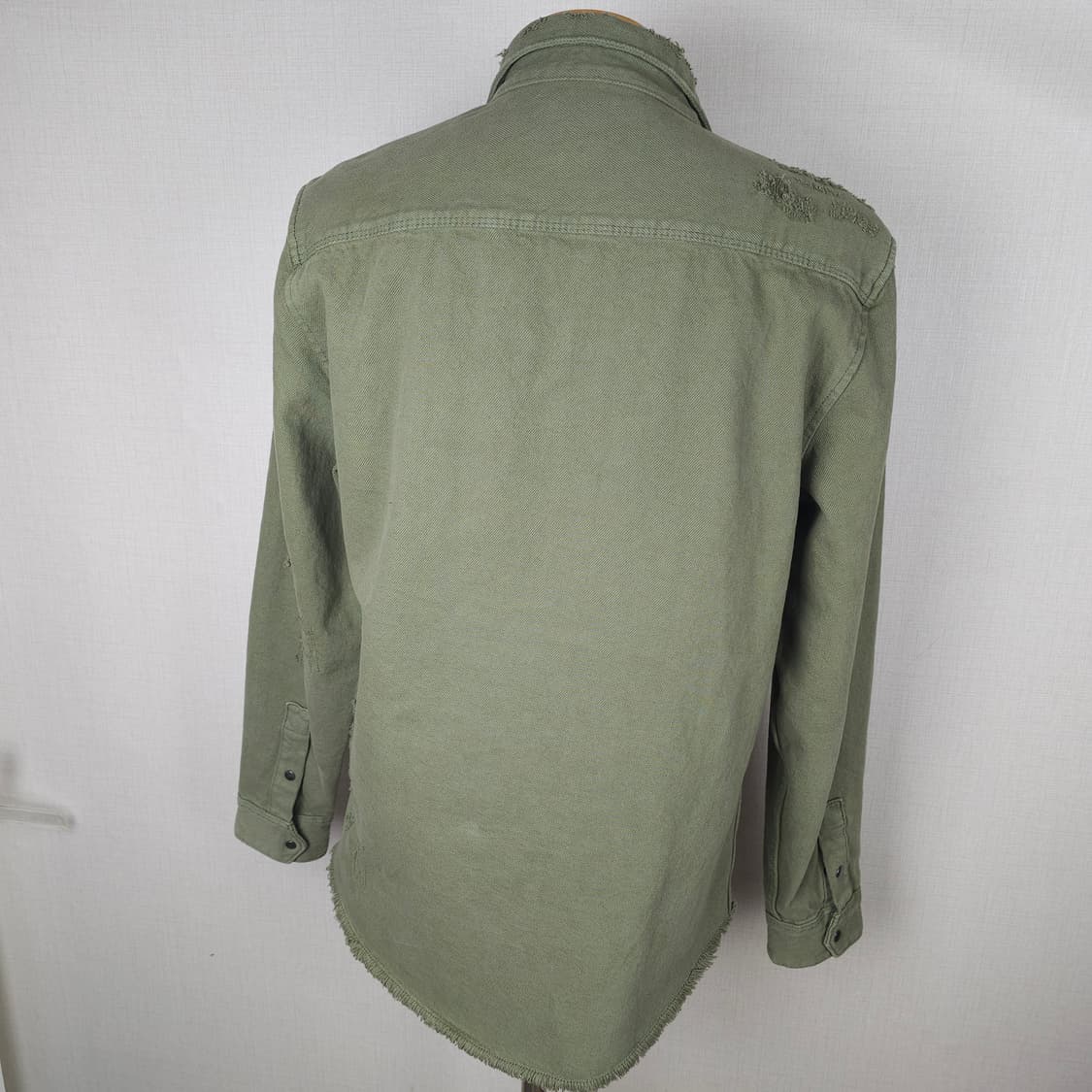 자라 긴팔남방 남자95사이즈  상품이미지4