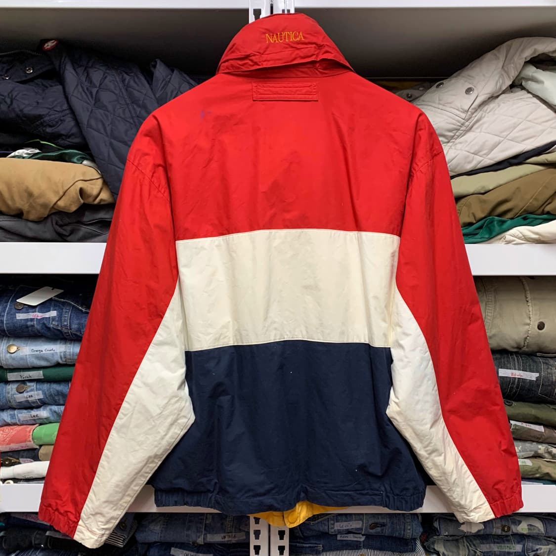 [L] 90's 노티카 올드스쿨 리버시블 재킷 상품이미지3