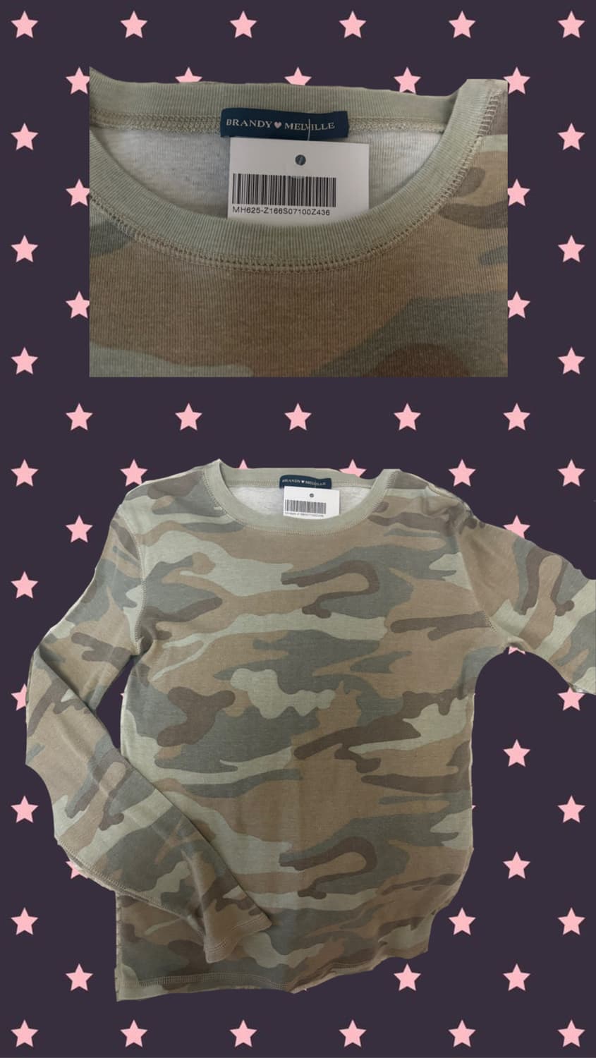 BRANDY MELVILLE  카모 티셔츠 상품이미지1