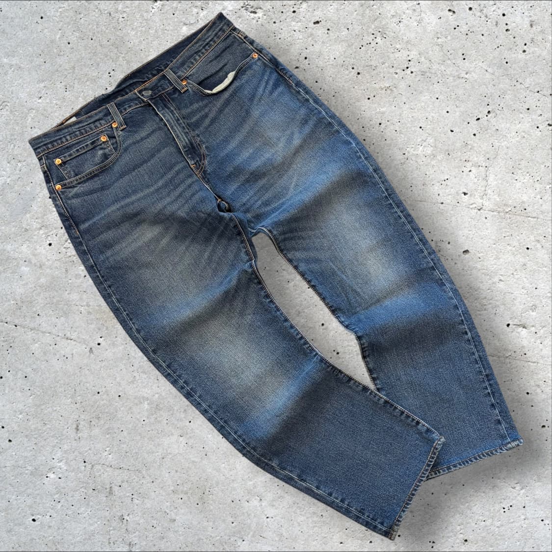 [34x32] 리바이스 502 테이퍼 데님 청바지 팬츠 D616 상품이미지2
