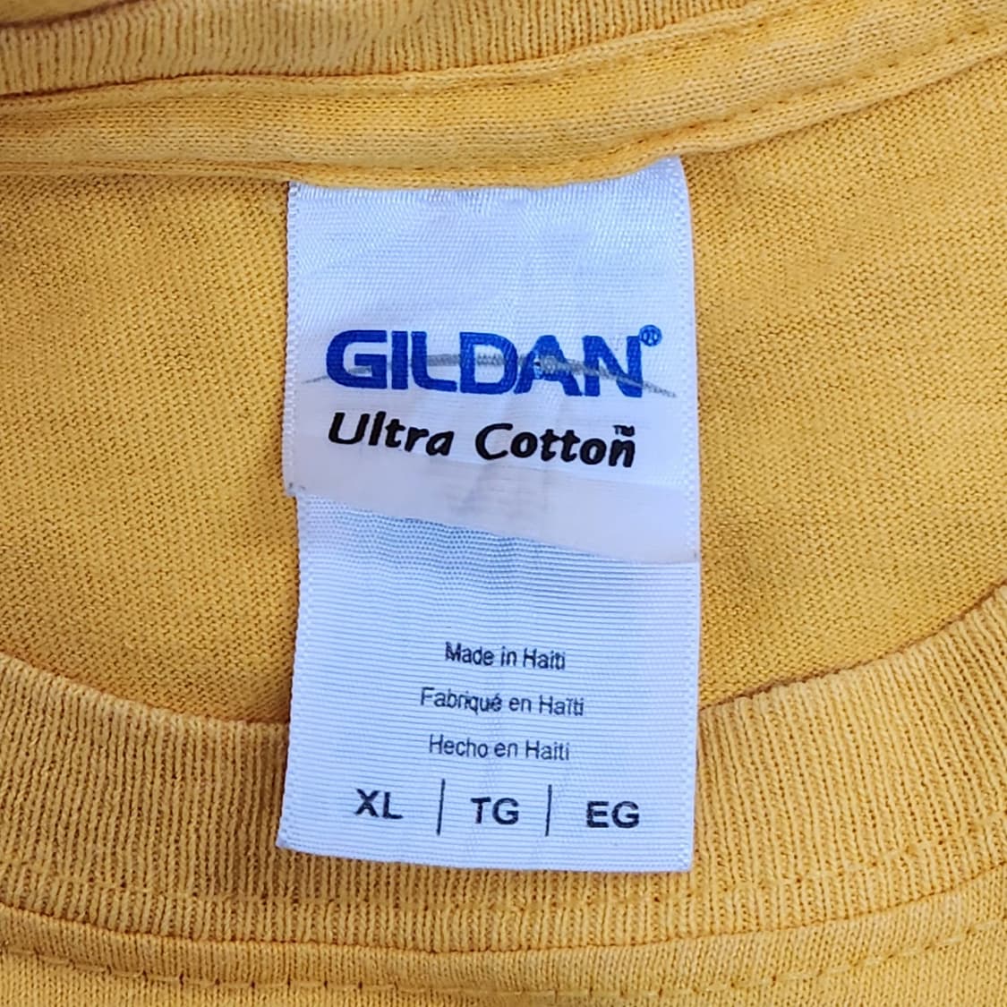 Gildan 아메카지 무드 프라이어 레이크 풋볼 노랑 반팔티 XL 상품이미지4