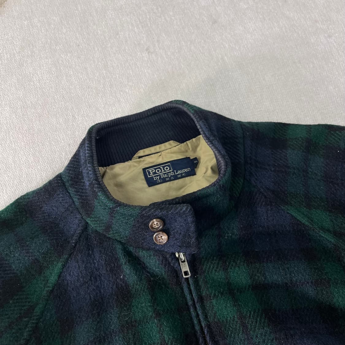 105 폴로랄프로렌 블랙와치 바라쿠타 해링턴 자켓 상품이미지2