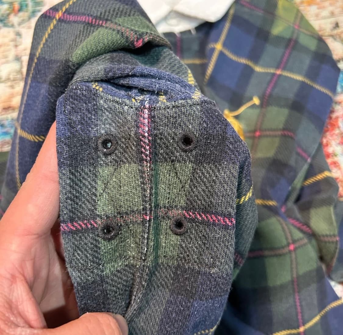 폴로 랄프 로렌 빅포니 블랙와치 럭비티 상품이미지8