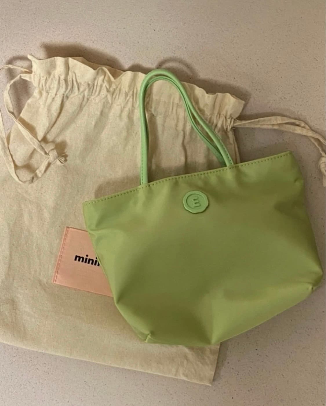 미닛뮤트 클로 미니백 애플그린 상품이미지2