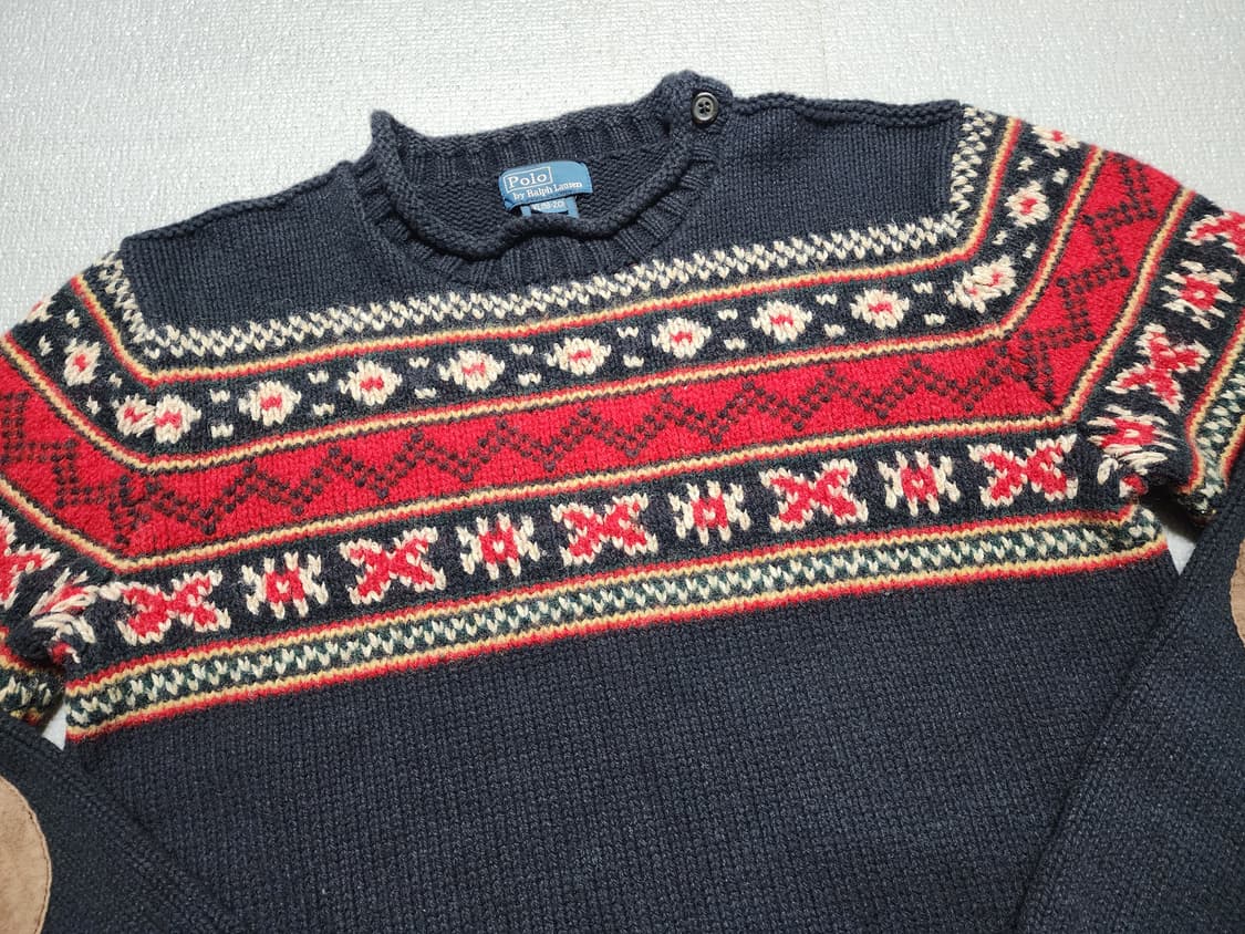 폴로 랄프로렌 노르딕 엘보 패치 니트 상품이미지2