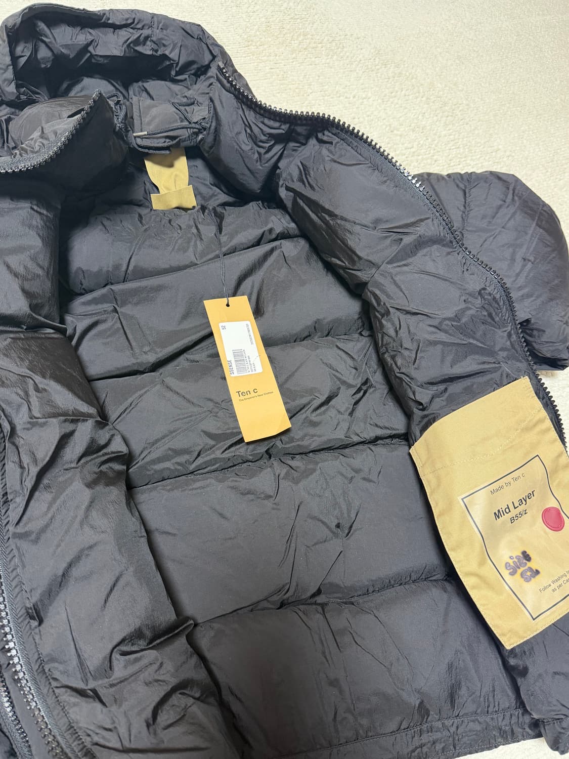 Ten C 텐씨 미드레이어 후드 패딩 상품이미지5