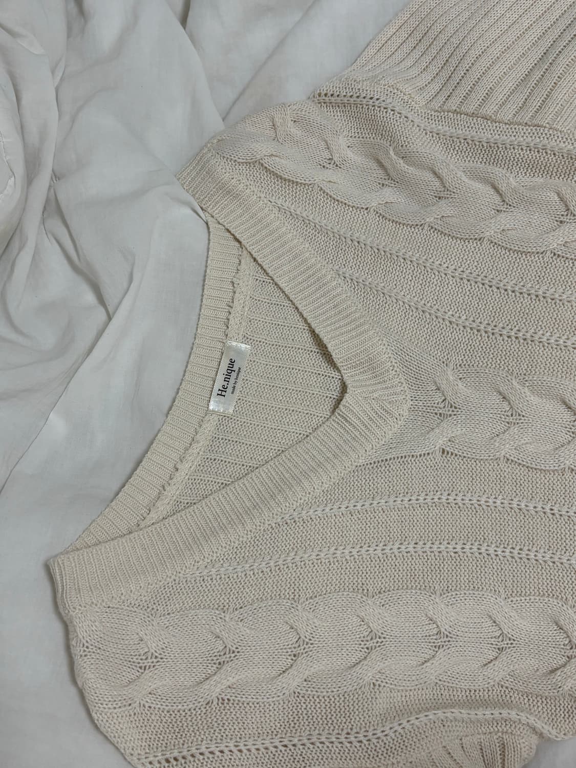 히니크 자체제작 니트 롱원피스 상품이미지4