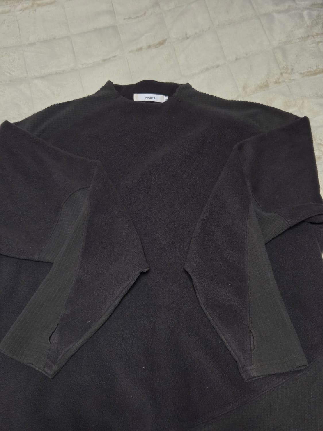 윈더 플리스 후리스 차콜브라운 상품이미지2