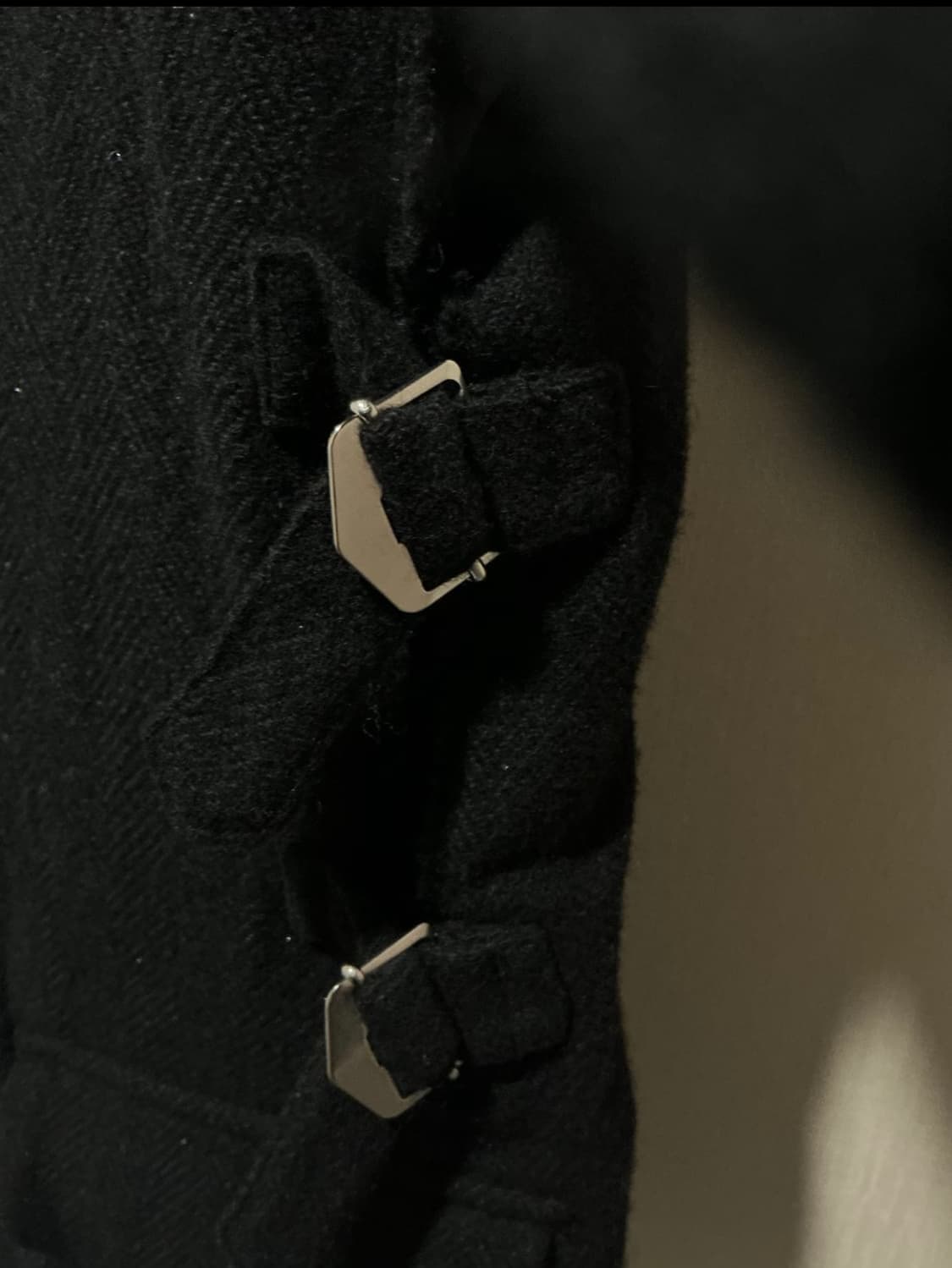 꼼데가르송 블랙 2015 버클 블레이져 자켓 상품이미지4