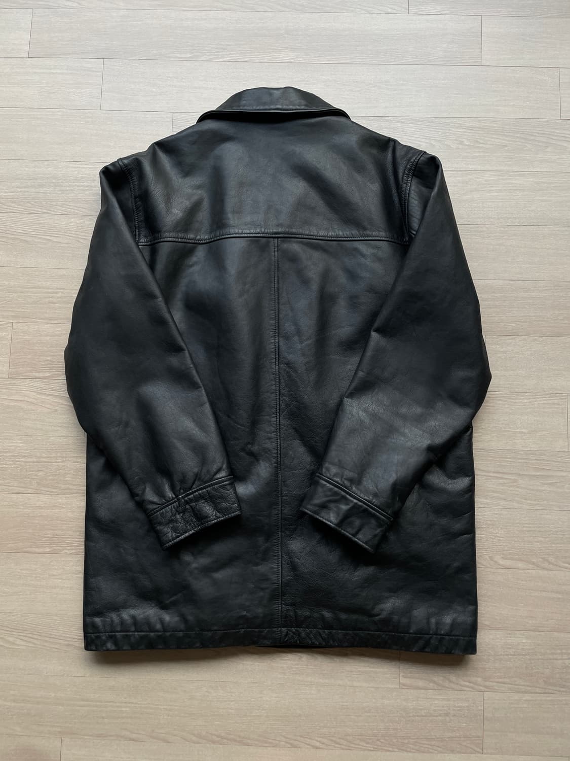 90s 올드갭 레더 카코트 gap carcoat 상품이미지2