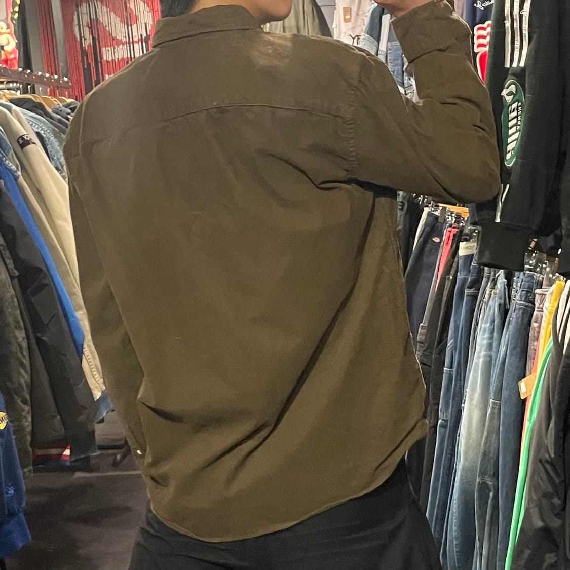 [IM] carhartt 칼하트 브라운 코듀로이 긴팔셔츠 상품이미지7