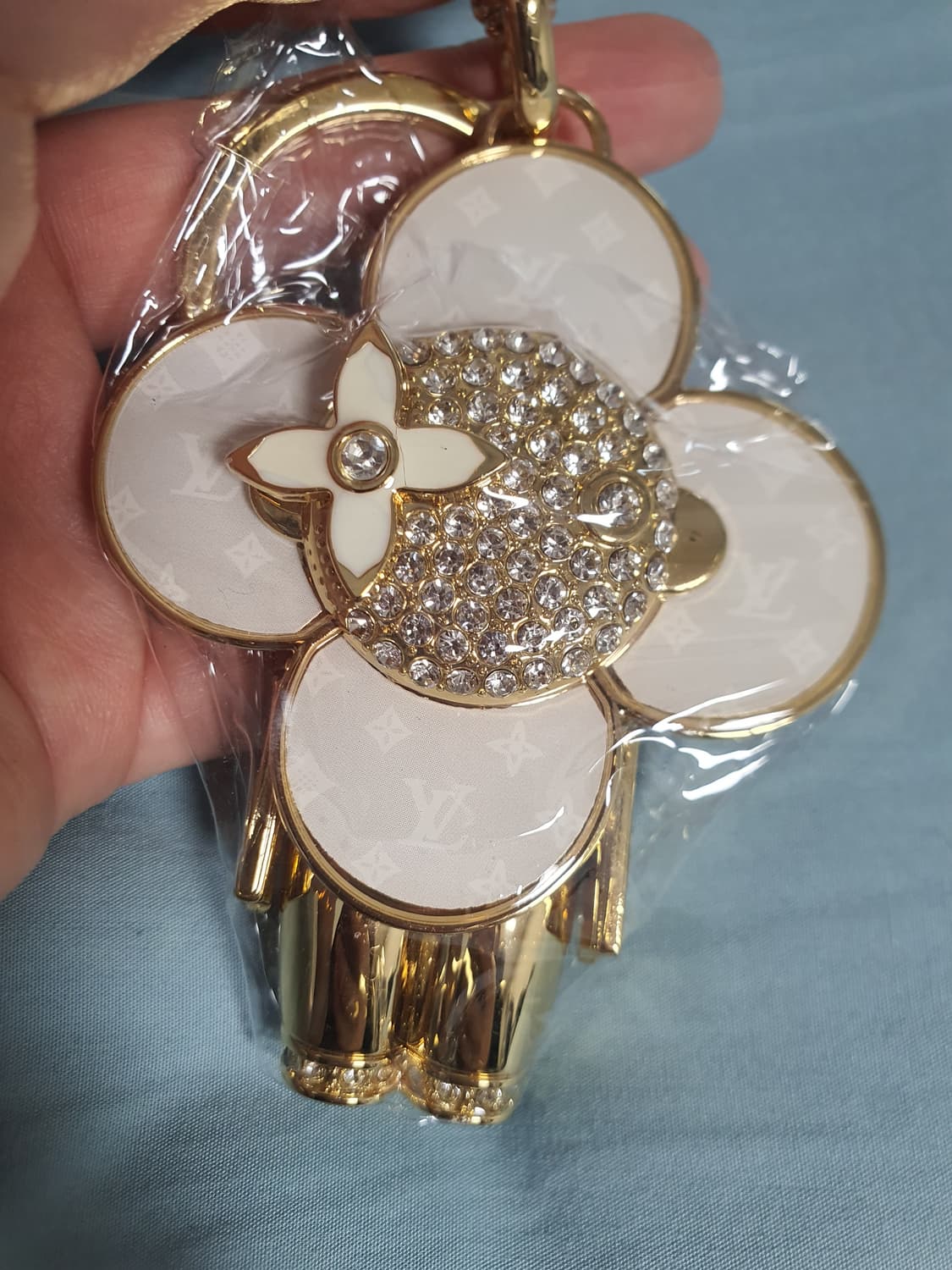 루이비통키링 루이비통비비엔키링 화이트골드 비비엔 비비엔백참 새상품 상품이미지1