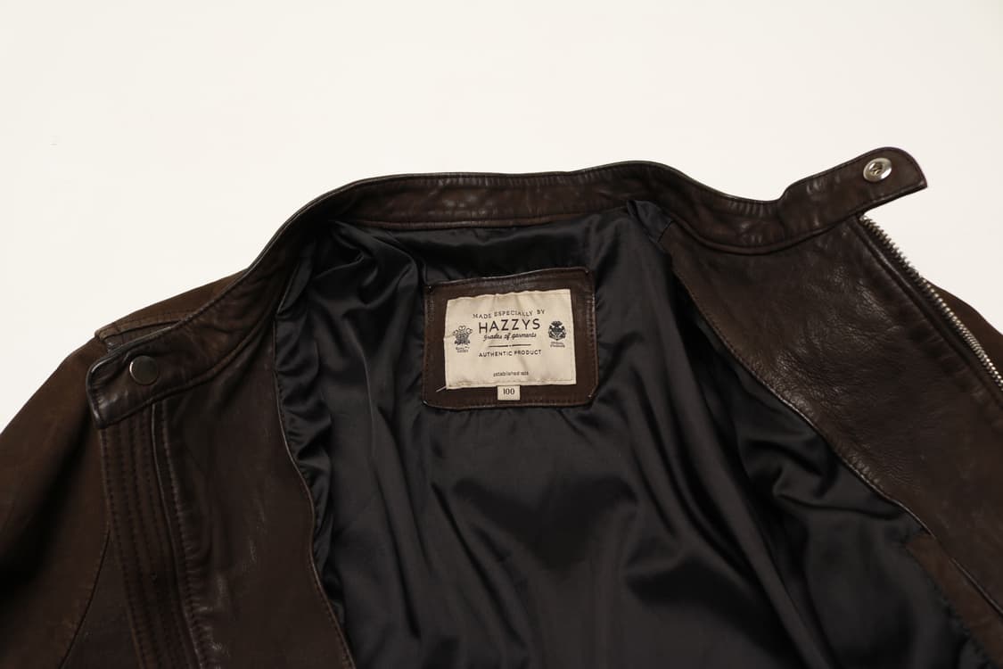 [L] 해지스 양가죽 싱글 라이더 자켓 상품이미지3