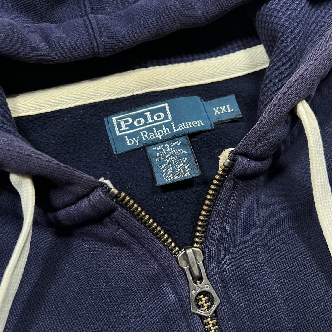 폴로 네이비 후드집업 상품이미지6