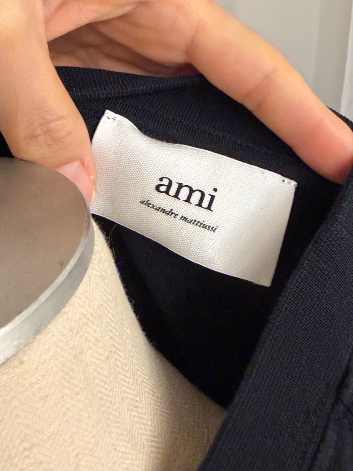 아미 반팔 블랙 상품이미지4