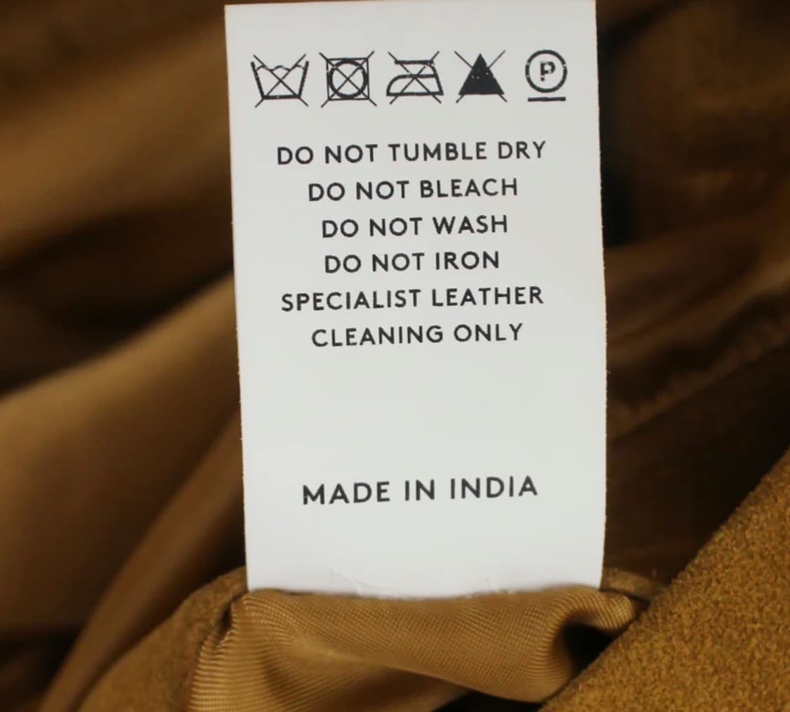 선 플라워 브라운 스웨이드 집업자켓 XL 상품이미지9