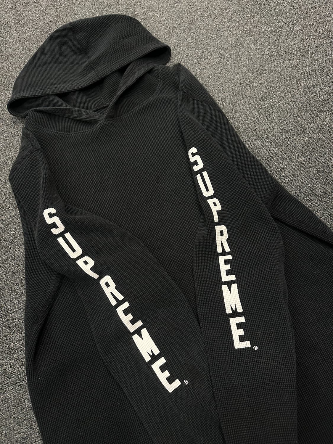 L) 슈프림 와플 후드티 사이드 프린팅 상품이미지5