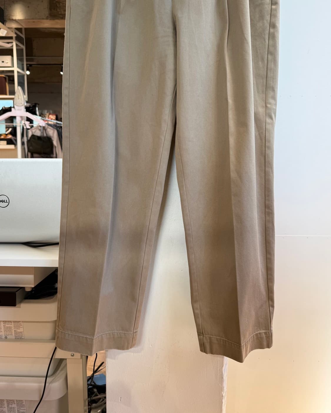 폴로 랄프로렌 브라운 핀턱 치노 팬츠 상품이미지4