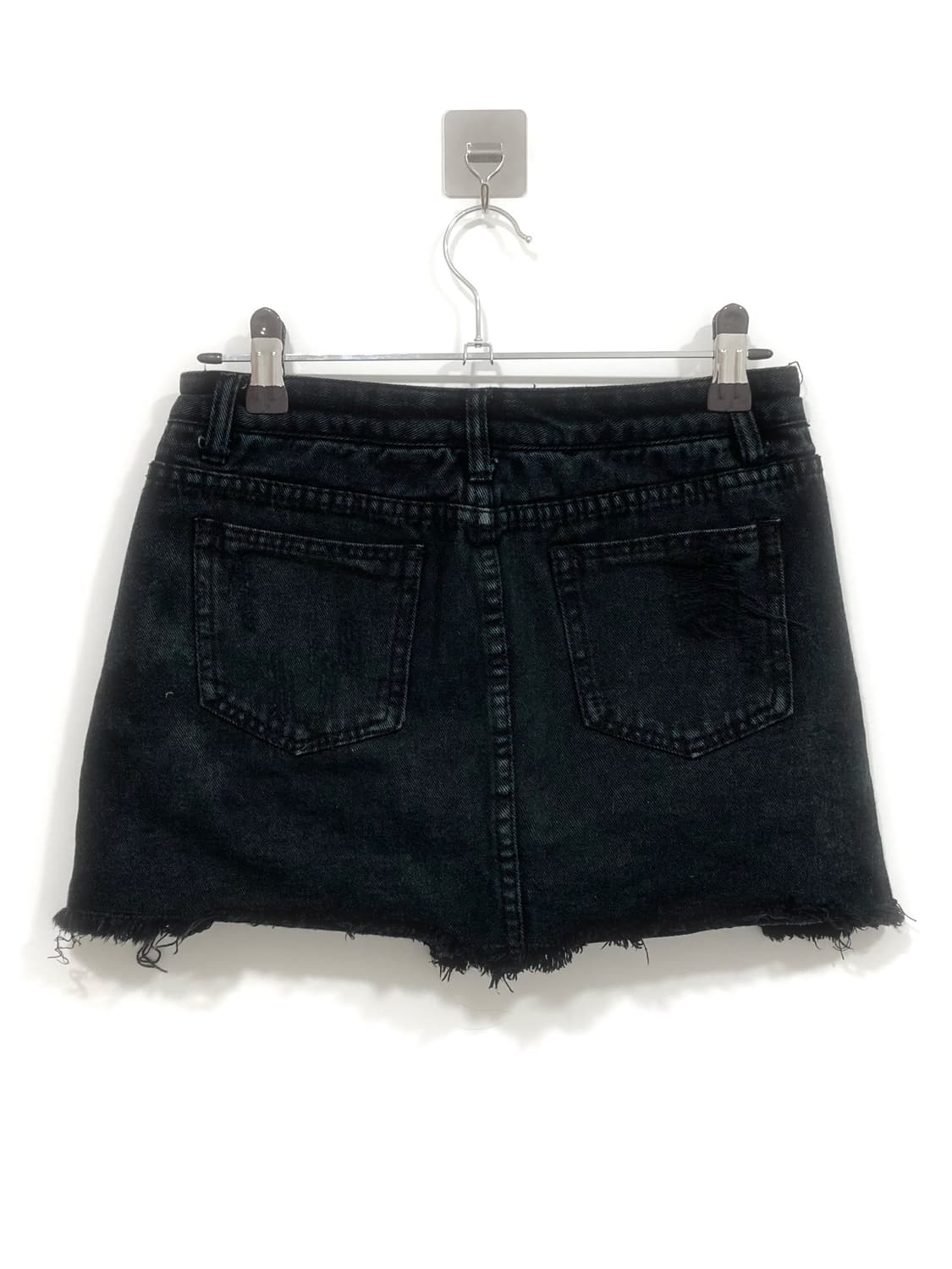 Black damage short skirt 상품이미지4