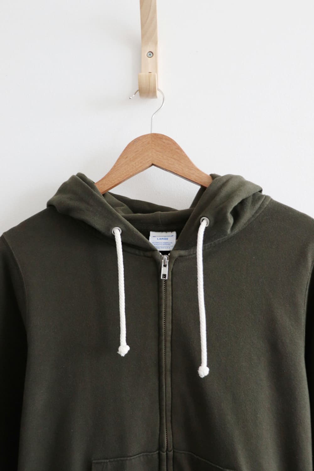 Champion Khaki hood zip up 상품이미지4