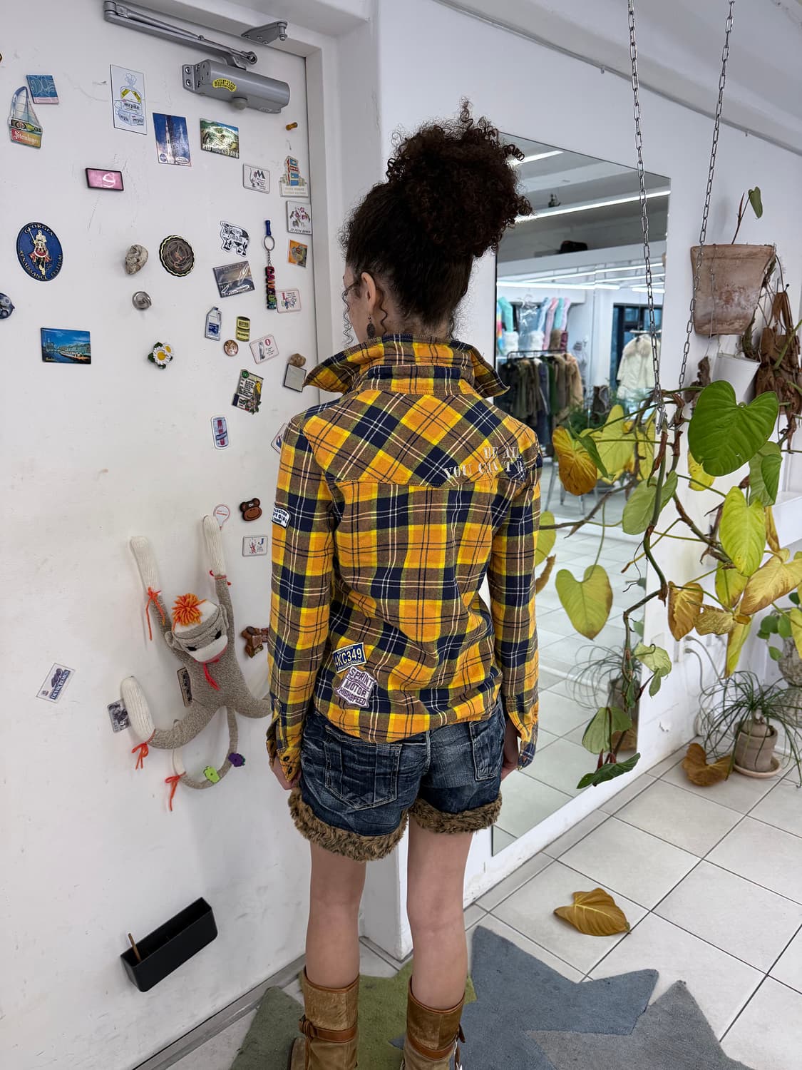 western check shirt 상품이미지1