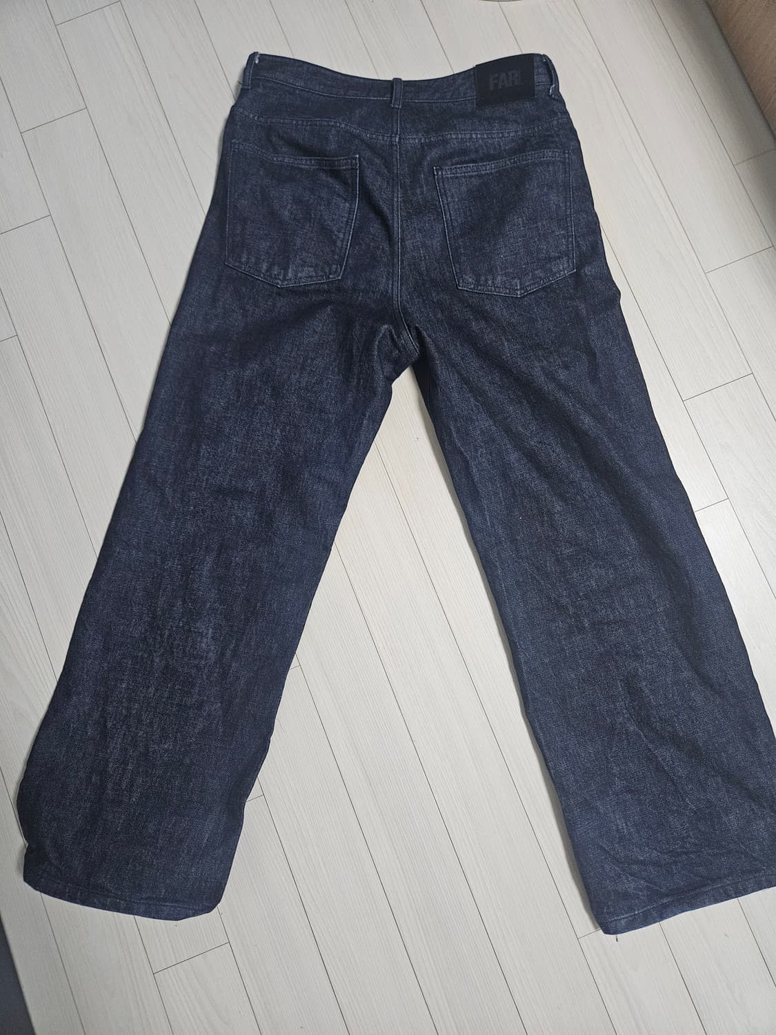 파프롬왓 far-raw textured denim 상품이미지3