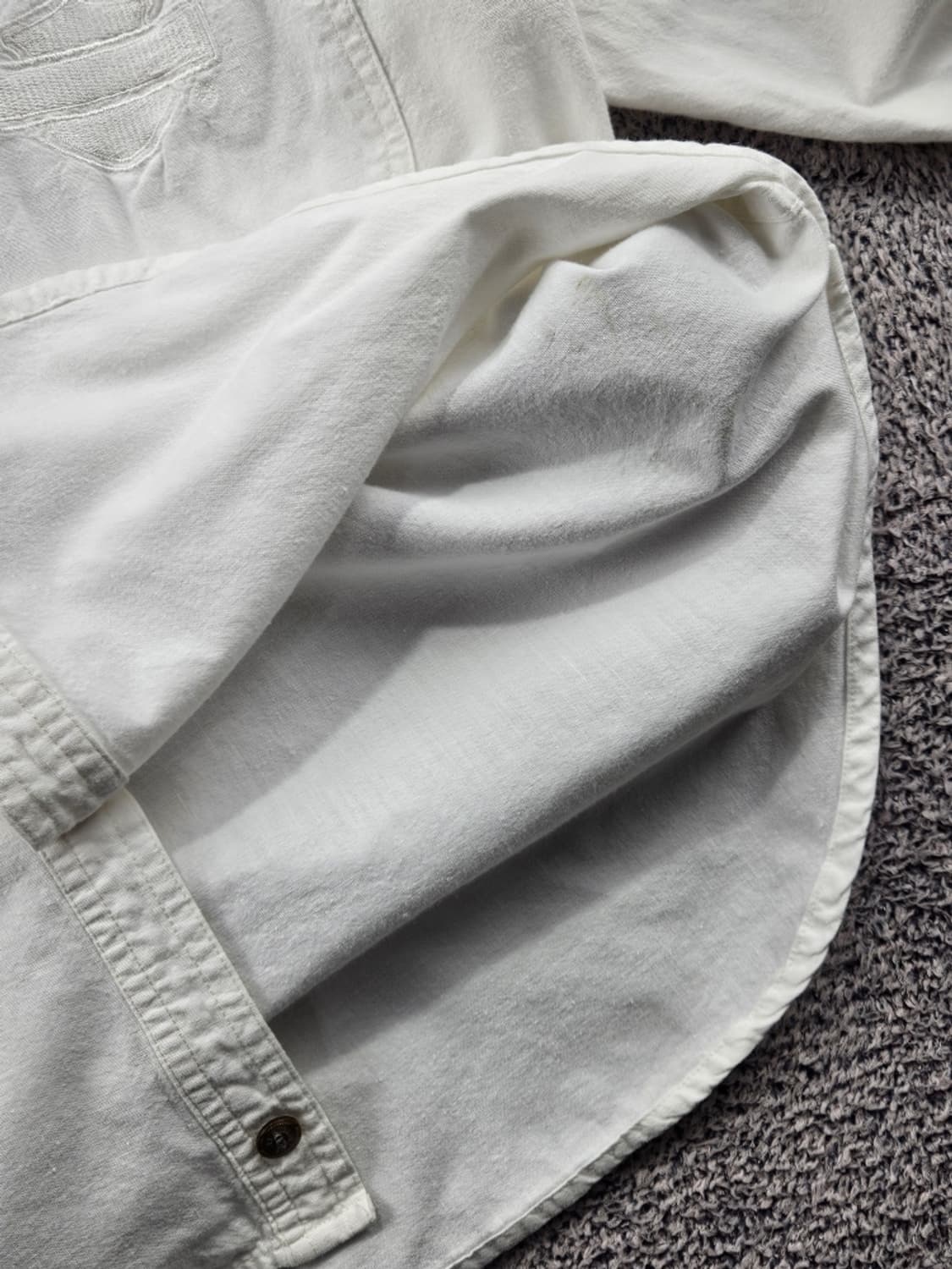 할리데이비슨 바앤실드 포켓 화이트 셔츠 ( S ) / 11494 상품이미지10