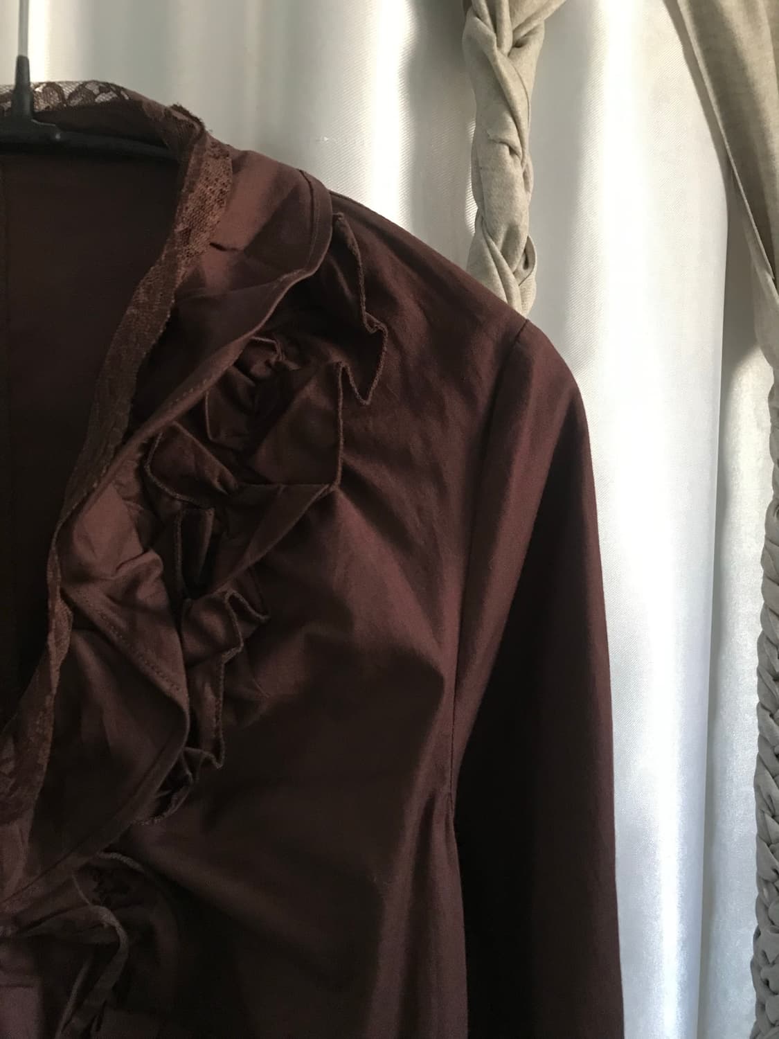 vintage lace frill shirts 상품이미지6