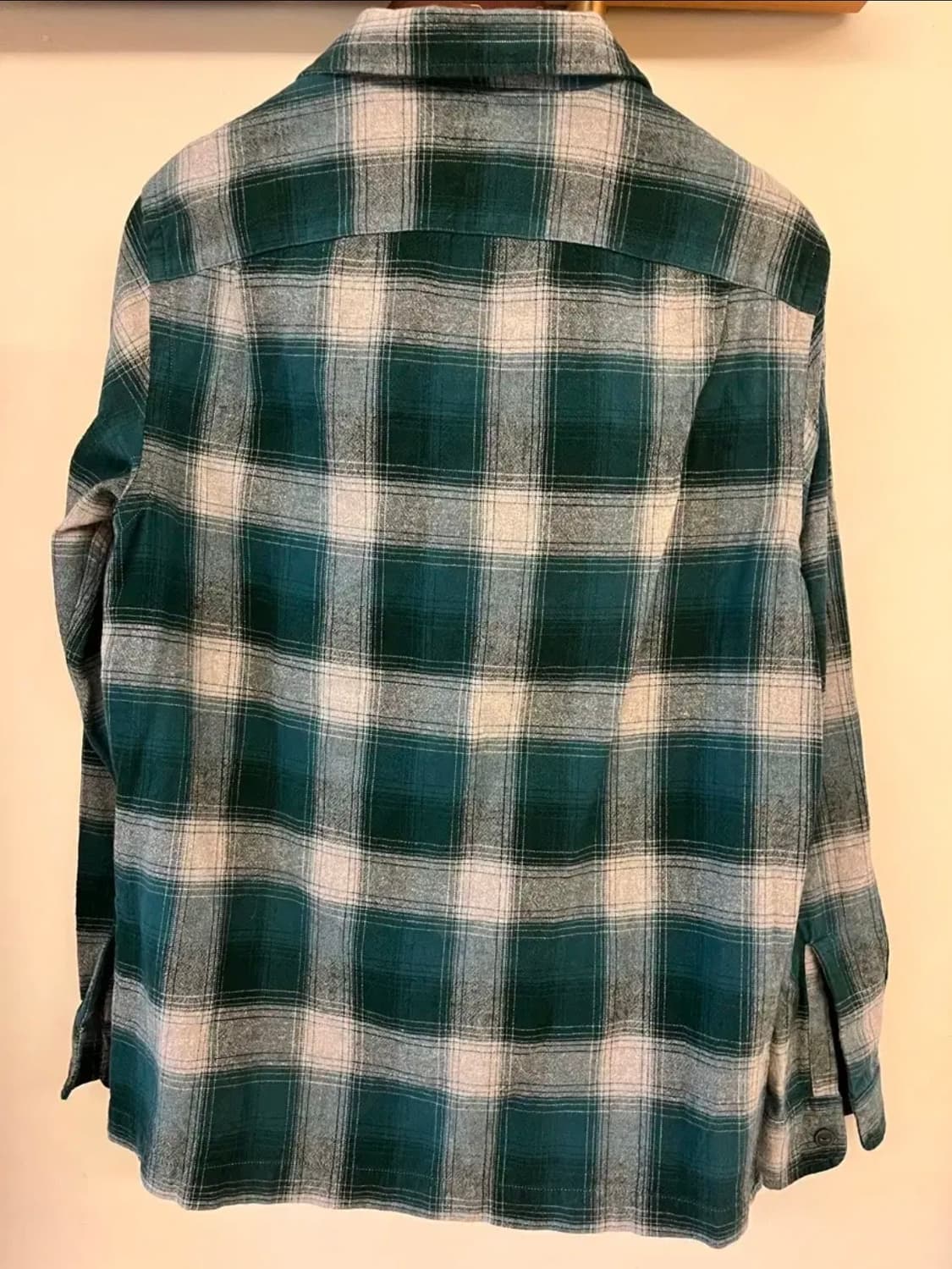 RRL OPENED COLLAR GREEN  PLAIDS SHIRTS 상품이미지3