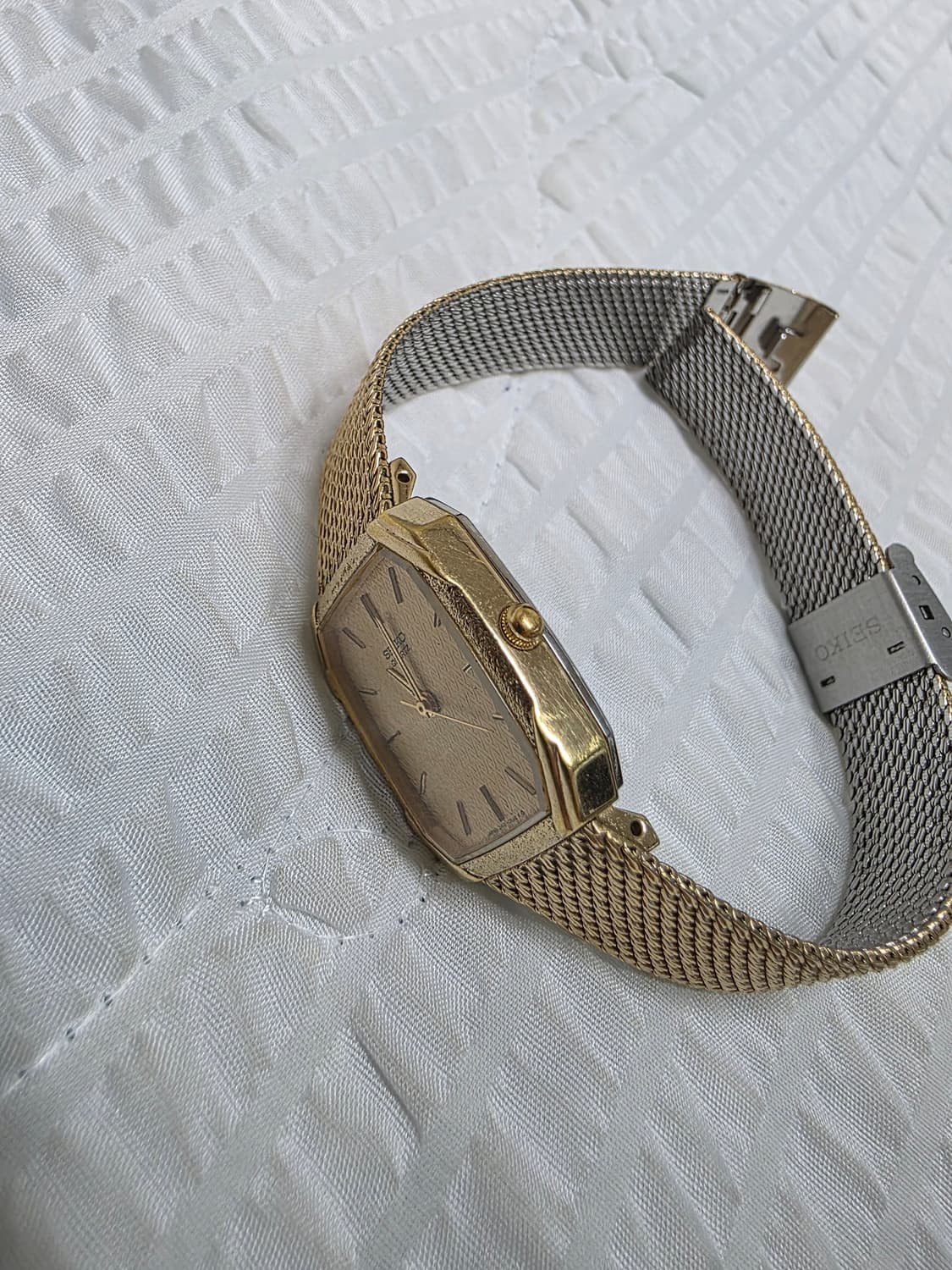 세이코 80년대 빈티지 금장 메탈 쿼츠 시계 SEIKO 상품이미지6