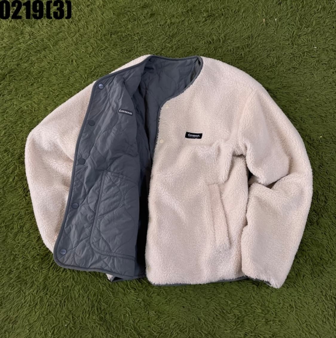 커버낫 리버시블 자켓 상품이미지1