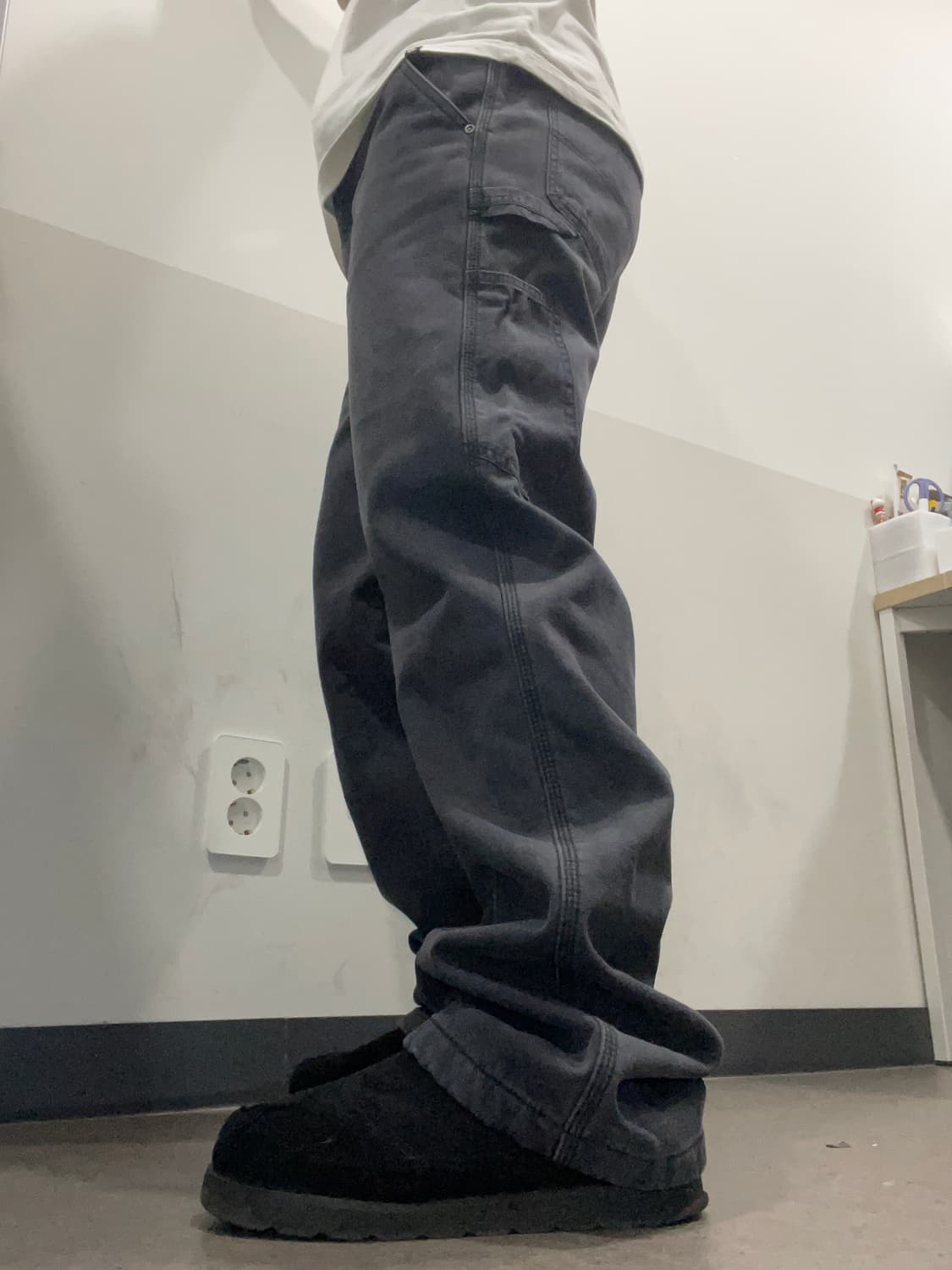 Stanley 스탠리 플리스 카펜터 팬츠 상품이미지2