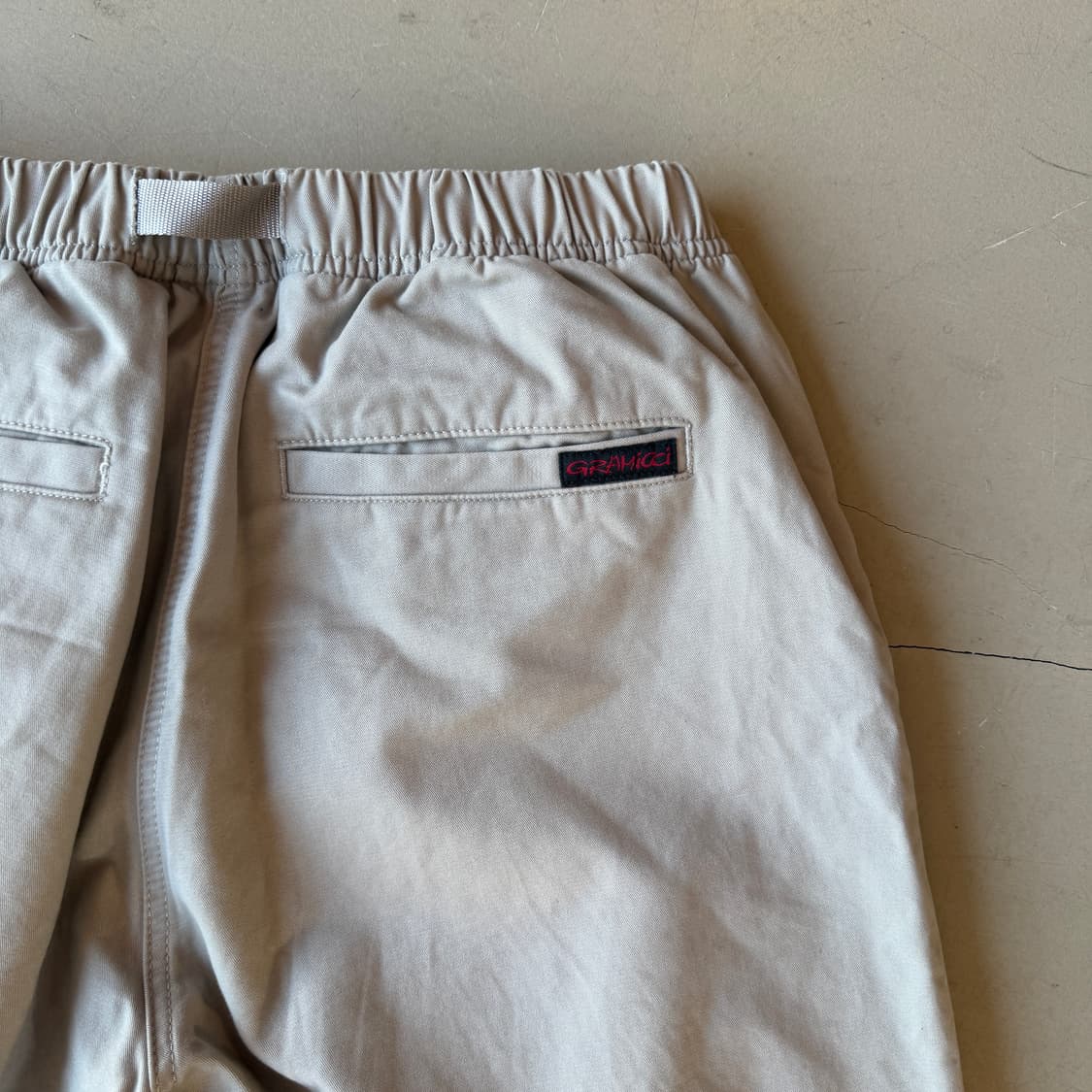 그라미치 벨티드 코튼 팬츠 상품이미지5