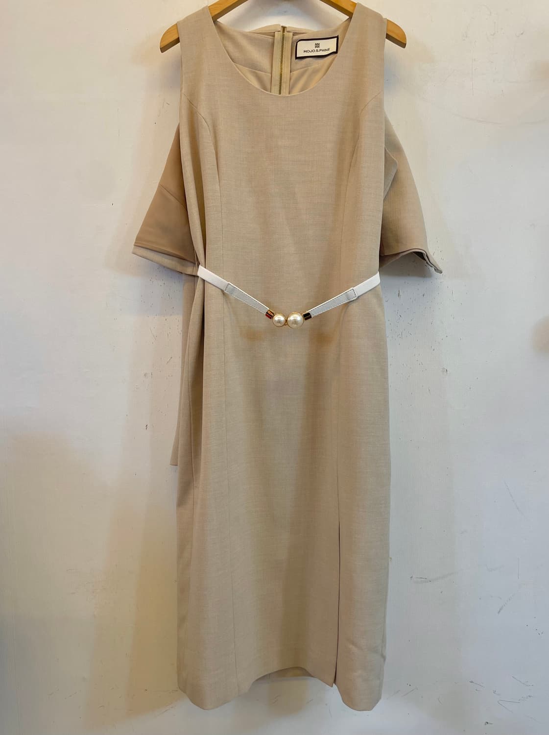 모조에스핀 크롭자켓 롱원피스66:) 정가99만원 봄가을 하객룩정장원피스 상품이미지6