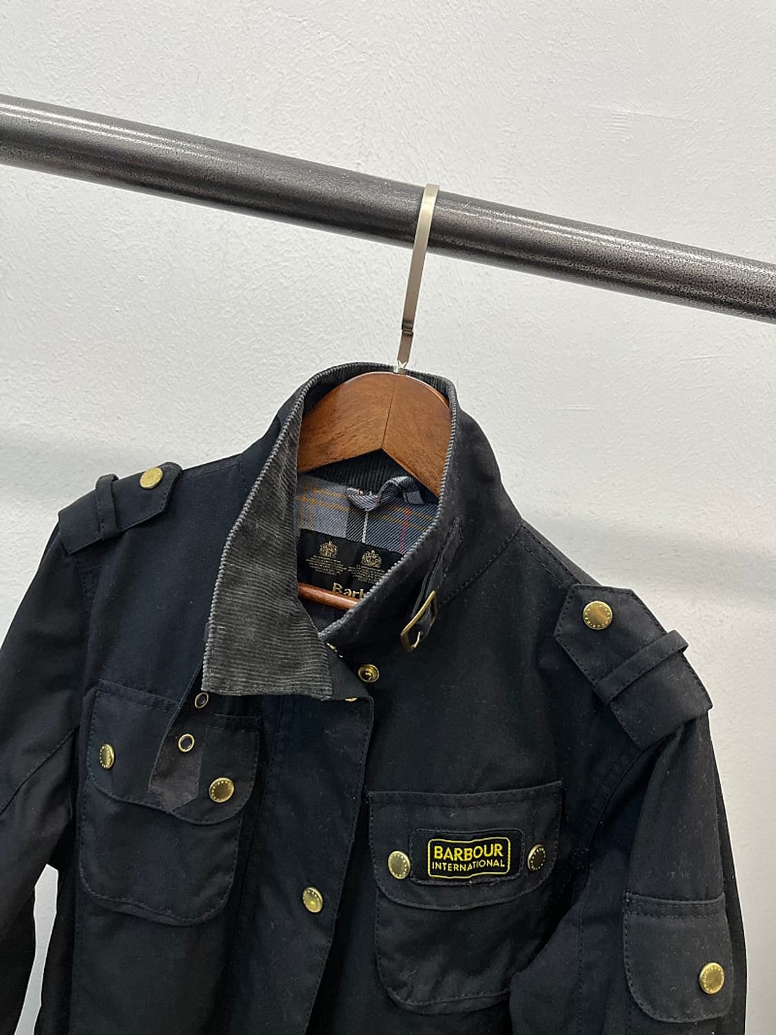 여) 바버 인터네셔넬 A7 왁스자켓  상품이미지2