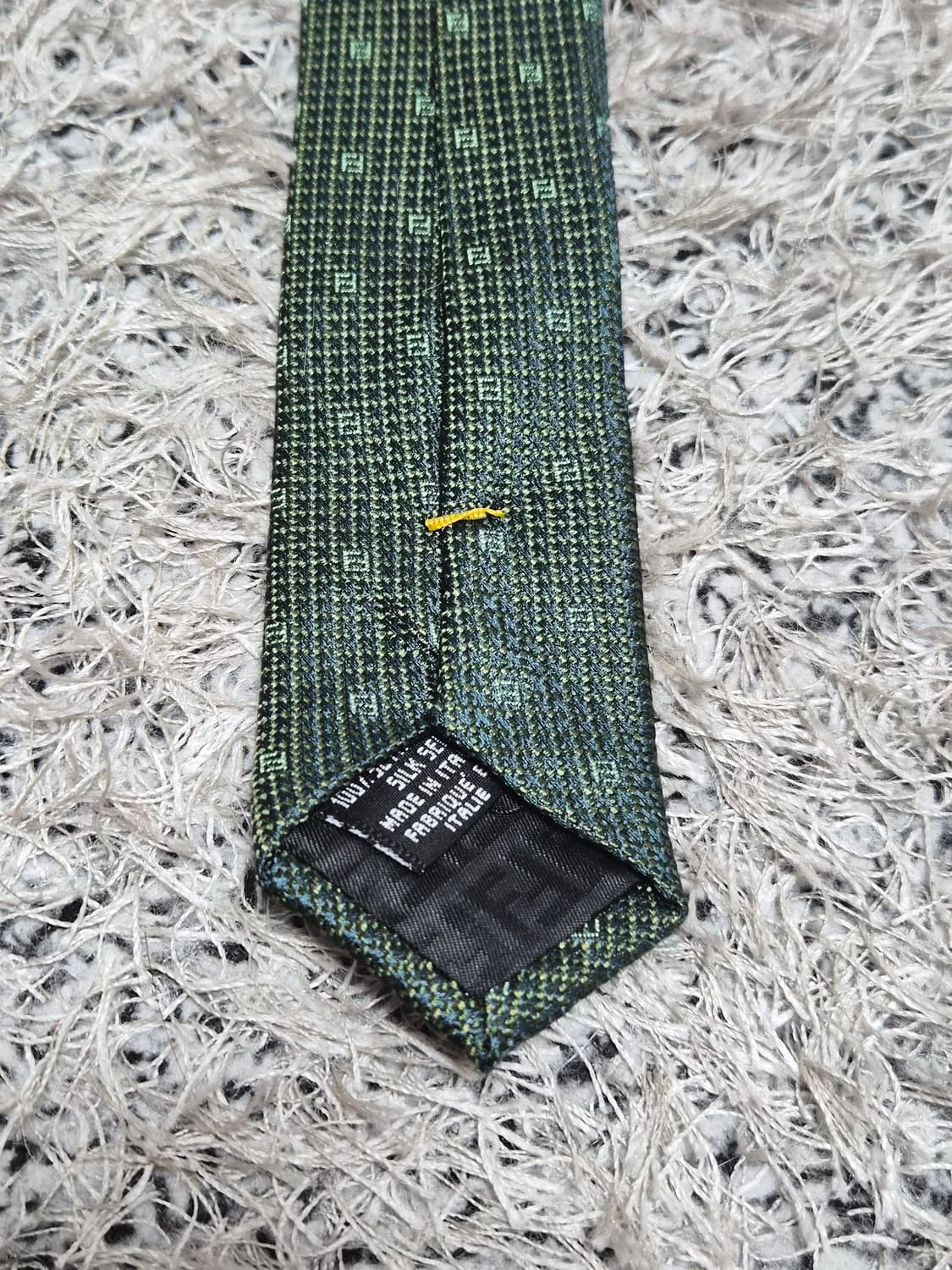 펜디Fendi 메인로고 도트 패턴 넥타이 Free - N37 상품이미지7