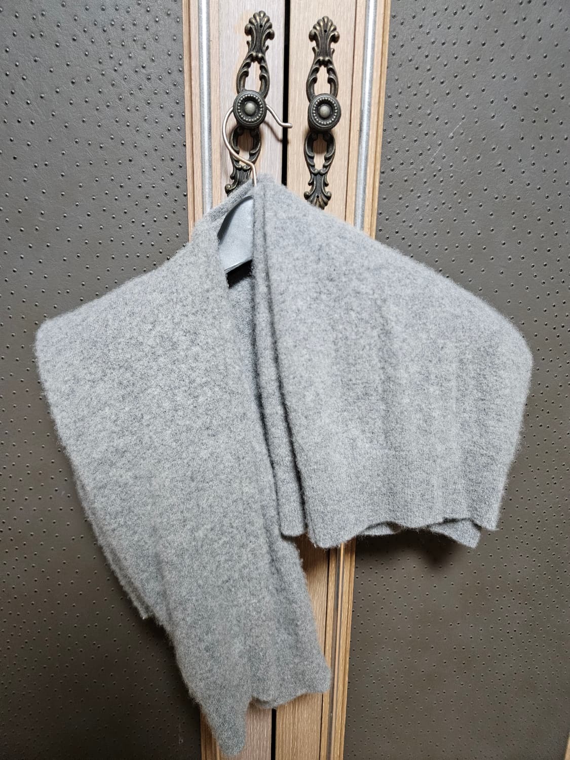 폴로 캐시미어 그레이 니트 XL 상품이미지4