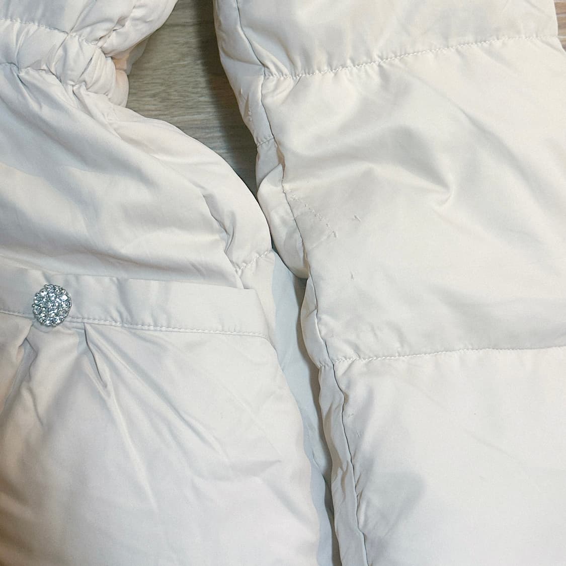 빈티지 보석 패딩 히메갸루 로걀 라떼 히메카지 리즈리사깔 발레코어 페어리 상품이미지2