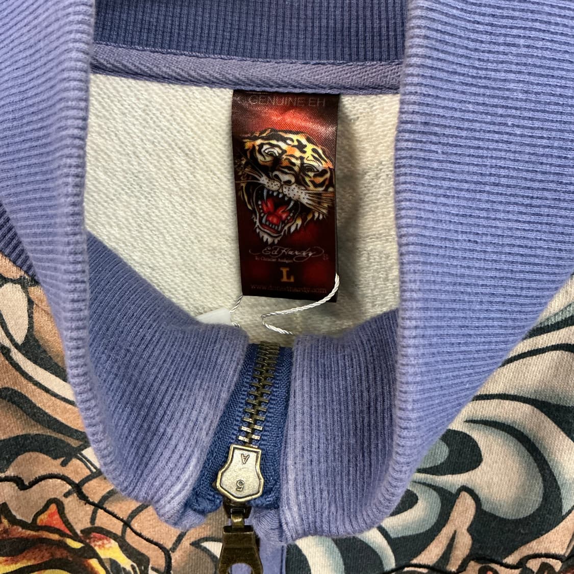 에드 하디 코튼 집업 상품이미지2