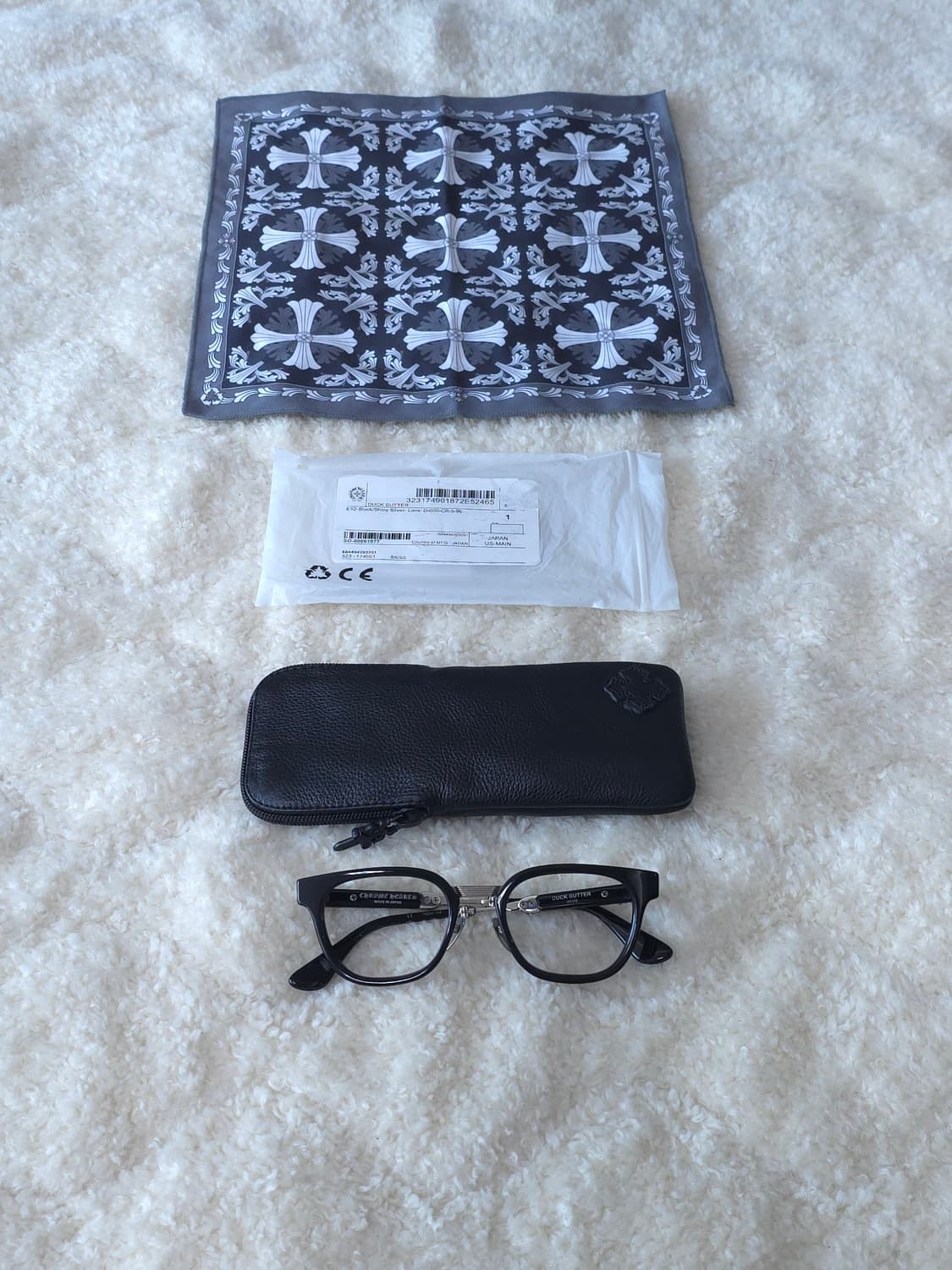 [OS] 크롬하츠 덕버터 안경 블랙 실버 상품이미지2