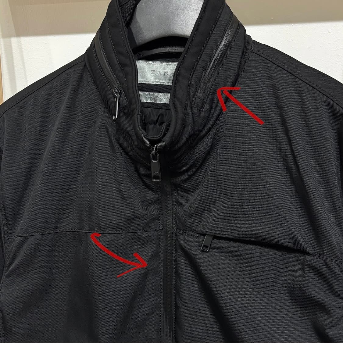 자라 미니멀 봄버자켓 상품이미지2