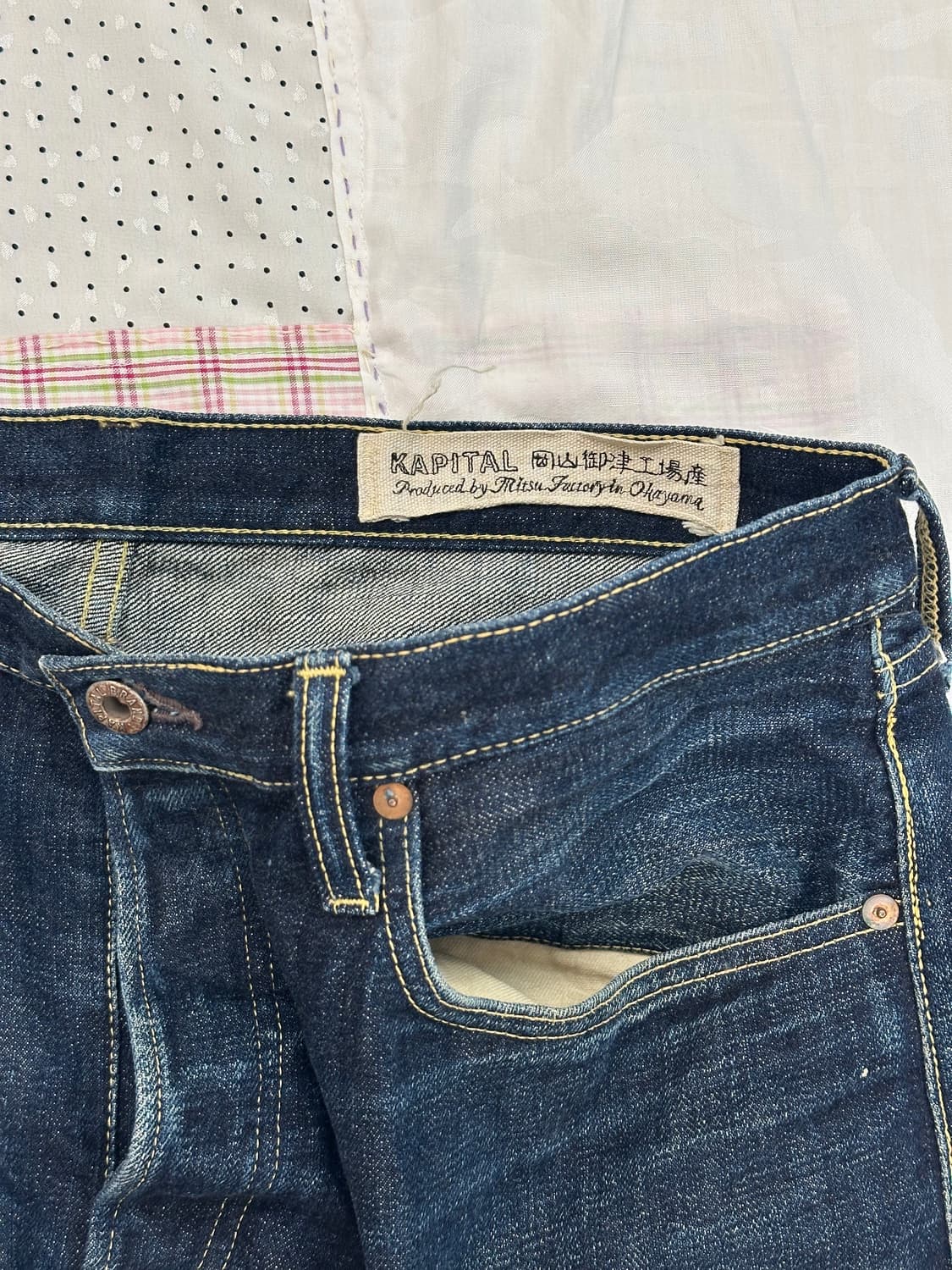 캐피탈 데님 팬츠 상품이미지3