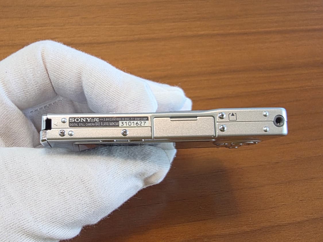 소니 사이버샷 DSC-T7 빈티지 디카 상품이미지5