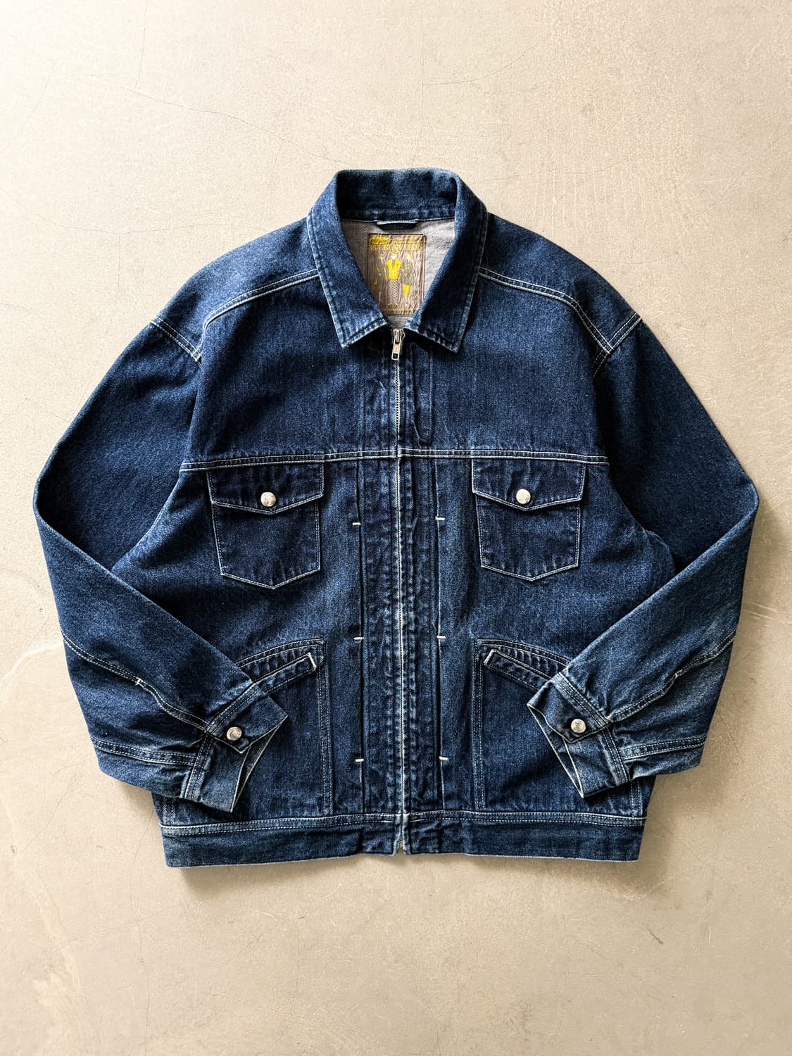 Vintage Do Family Denim Work Jacket 상품이미지2